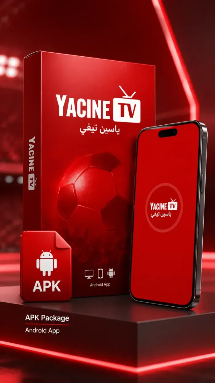 لافتة بانر لياسين تيفي: البث المباشر على كل الأجهزة